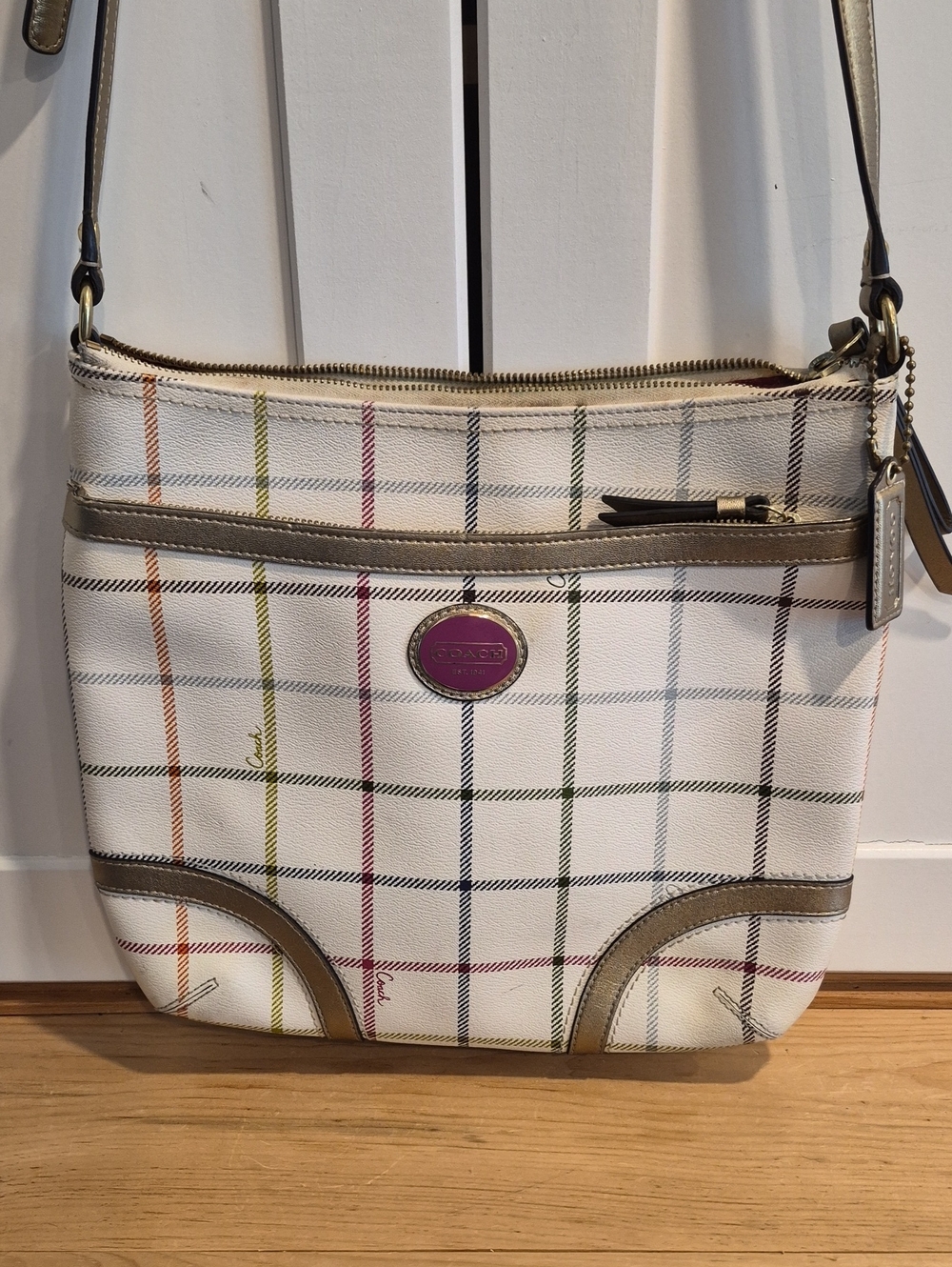 COACH - Coach Peyton Tattersall File Bag